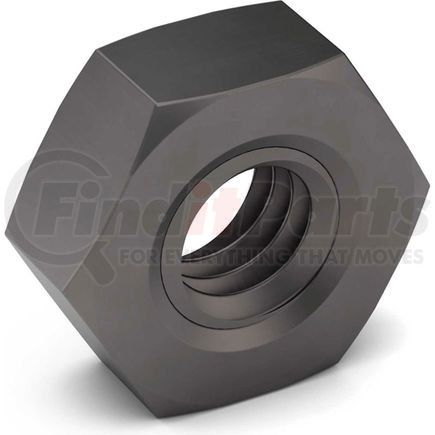 341482P by EARNEST - 1 1/2-12 Hex Jam Nut - Grade 2 - Carbon Steel - Plain - Fine - Pkg of 5