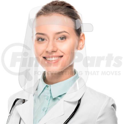 53400 by TRIPPNT - TrippNT Disposable Full Face Shield, No Foam, 9" x 7" Window, 50/Case