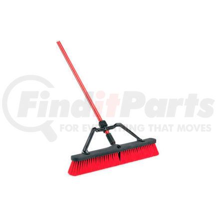 823 by LIBMAN COMPANY - Libman Commercial 24" Multi Sweep - Red Brace Handle 823