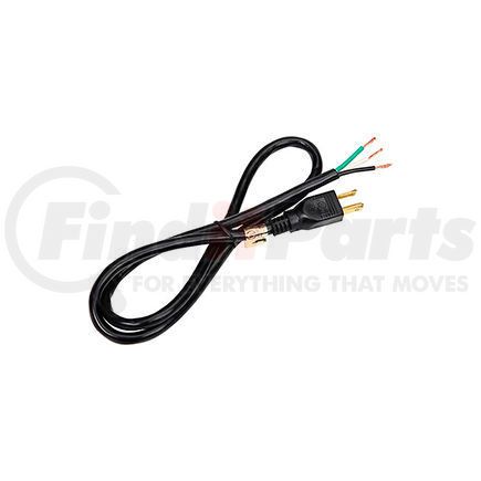 02524.73.01 by GENERAL CABLE - Carol 02524.73.01 3' Sjt Power Supply Replacement Cord, 16awg 13a/125v - Black