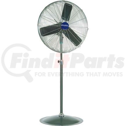 FS-65X-C by GLOBAL INDUSTRIAL - Global Industrial&#153; Aluminum 24" Industrial Pedestal Fan, Oscillating, 7525 CFM, 1/4 HP