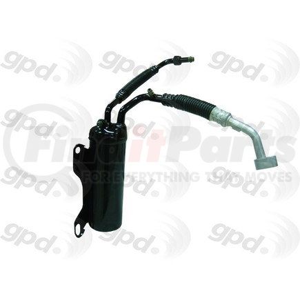 1411803 by GLOBAL PARTS DISTRIBUTORS - A/C Accumulator with Hose Assembly Global 1411803