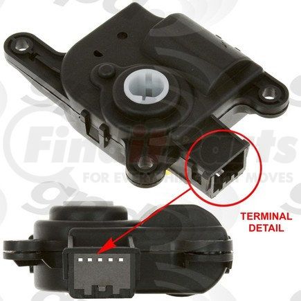 1711919 by GLOBAL PARTS DISTRIBUTORS - HVAC Heater Blend Door Actuator-Mode Door Actuator Global 1711919