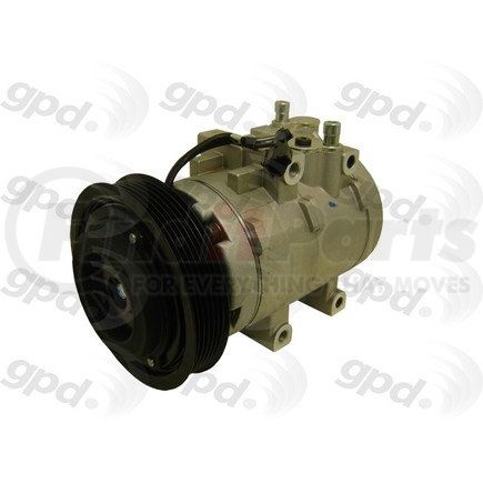 6512202 by GLOBAL PARTS DISTRIBUTORS - A/C Compressor-New Global 6512202 fits 03-06 Hyundai Santa Fe 3.5L-V6