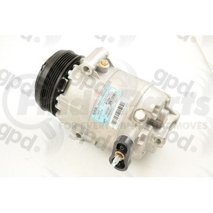 6512514 by GLOBAL PARTS DISTRIBUTORS - A/C Compressor-New Global 6512514 fits 04-09 Cadillac XLR 4.6L-V8