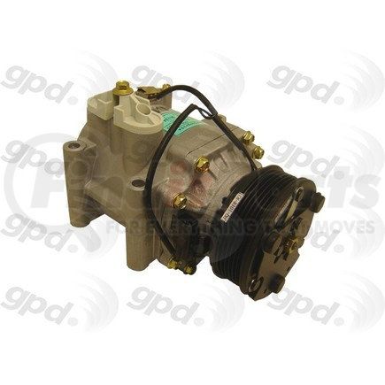 6512533 by GLOBAL PARTS DISTRIBUTORS - A/C Compressor-New Global 6512533 fits 2005 Chevrolet Equinox 3.4L-V6