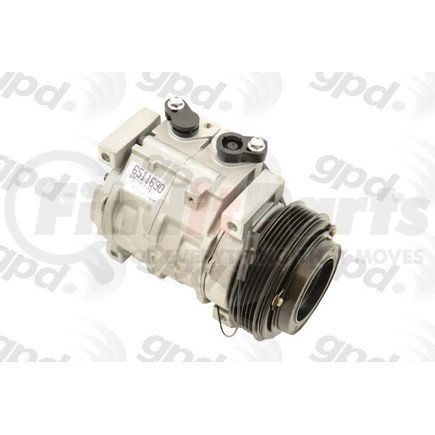 6511690 by GLOBAL PARTS DISTRIBUTORS - A/C Compressor-New Global 6511690 fits 02-07 Suzuki Aerio 2.3L-L4