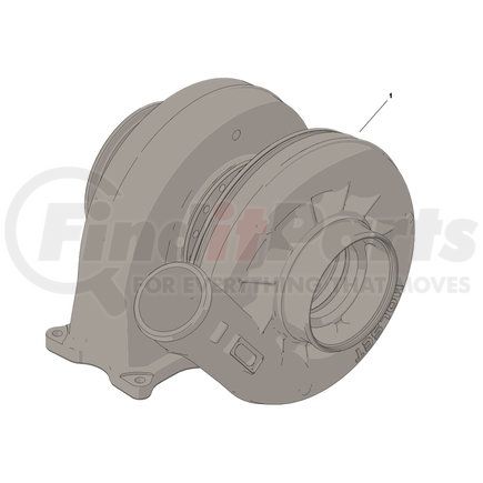 3803691 by CUMMINS - H2c Turbocharger