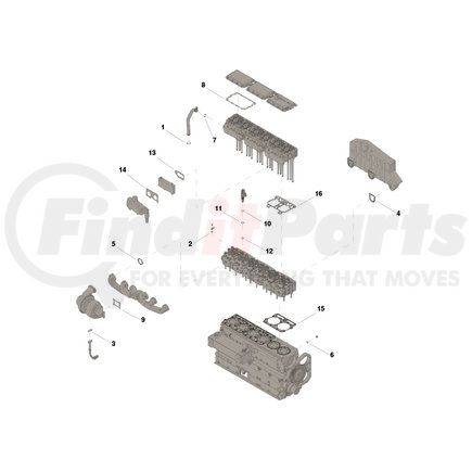 4089371 by CUMMINS - Upper Engine Gasket