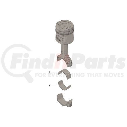 4309346 by CUMMINS - Rod Bearing (stud) Set