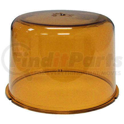 755-15A by PETERSON LIGHTING - 755-15 Revolving Emergency Light Replacement Lenses - Amber Replacement Lens