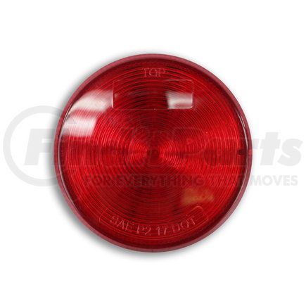 HDV1001R by HD VALUE - 2.5” Round Red Marker/Clearance M/C 4 LED; 2 Core Connector