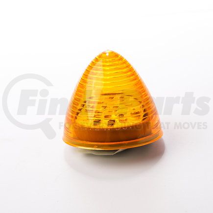 HDV3001BY by HD VALUE - 2” Beehive Amber Marker/Clearance M/C 4 LED; 2 Core Connector