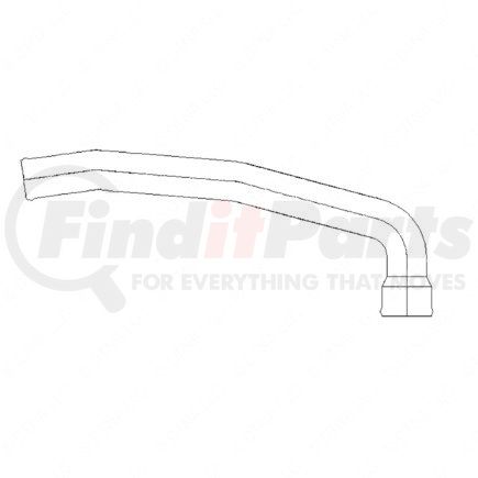 05-23352-000 by FREIGHTLINER - TUBE-COOLANT,LOWER,906