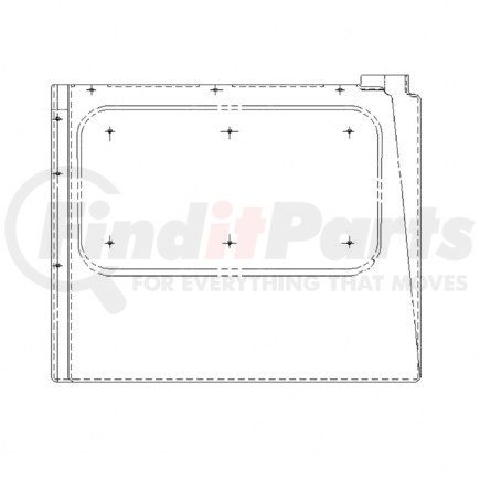 18-23408-003 by FREIGHTLINER - COVER LO