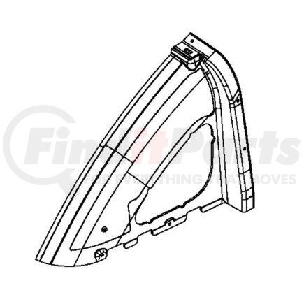 A18-58826-000 by FREIGHTLINER - HDLNR FRT