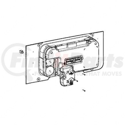 A22-76209-100 by FREIGHTLINER - CLST-ASSY,ICU3S,P3,US