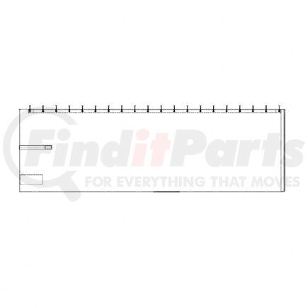 W18-00569-012 by FREIGHTLINER - CURTAIN A