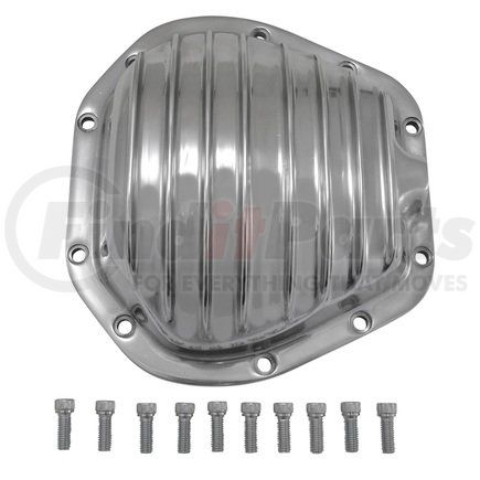 YP C2-D60-REV by YUKON GEAR & AXLE - Polished Aluminum replacement Cover for Dana 60 reverse rotation