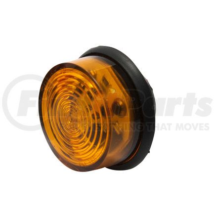 M286A by PETERSON LIGHTING - 186/286 LumenX® 1 3/8" PC-Rated Clearance and Side Marker Lights - Amber with aux function, stripped wires