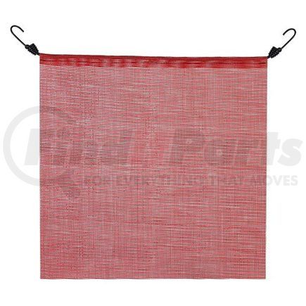 58099 by JJ KELLER - Warning Flag with Vinyl Mesh - Red Warning Flag with Bungee Cord