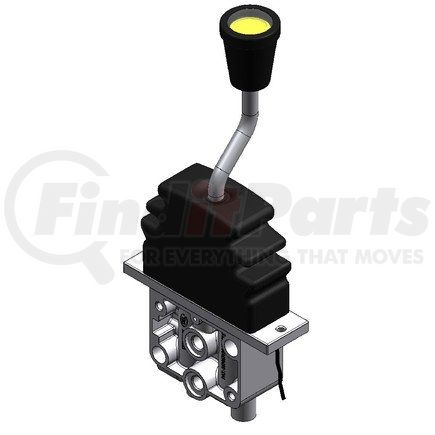 1261-99-02 by DEL HYDRAULICS - Valve,lit knob,half bent handle