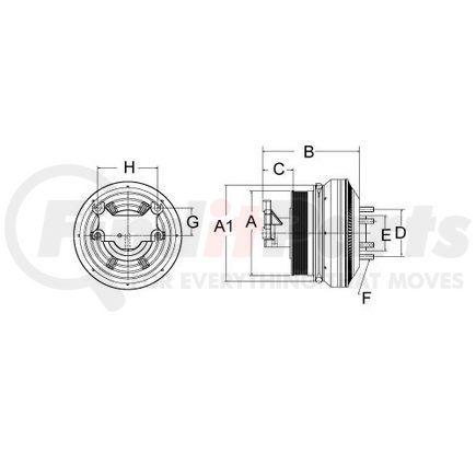 99A9877 by HORTON - DRIVE FAN & MTG A