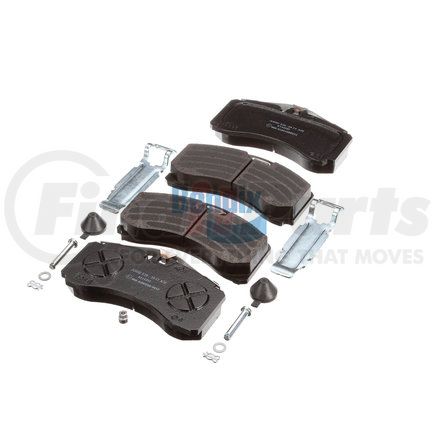 K206710 by BENDIX - Brake Pad Kit