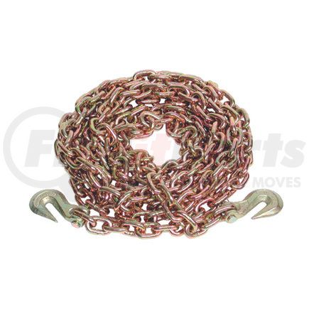 45881-10-25 by ANCRA - Load Binder Chain - 5/16" X 25' w/ Clevis Hooks 4,700 lbs. WLL
