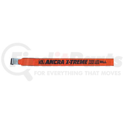 49526-90 by ANCRA - 4" x 5' ANCRA X-Treme Strap w/ Hook for Roll Off