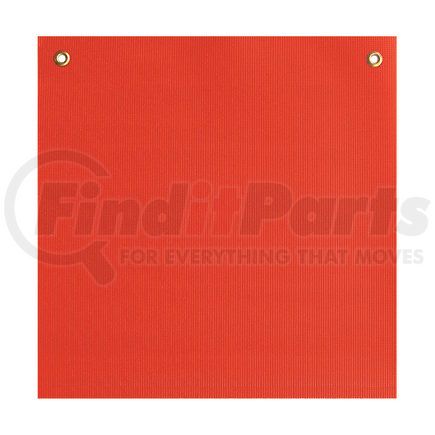 49893-14 by ANCRA - 18" x 18" PVC coated Orange Flag w/ Grommets