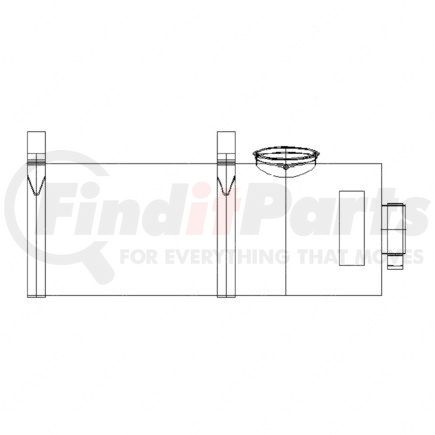 420621000 by FREIGHTLINER - MUFFLER