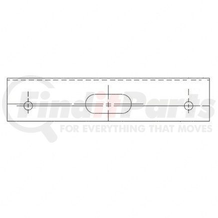 617298001 by FREIGHTLINER - BRACKET BATT BOX X RLS BR