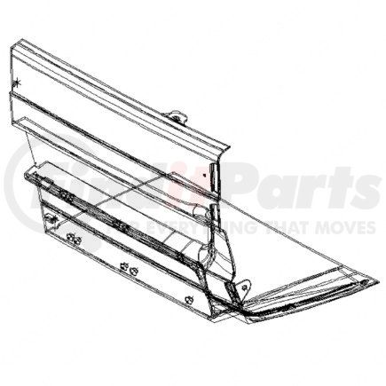 2125474006 by FREIGHTLINER - AIR DAM CTR