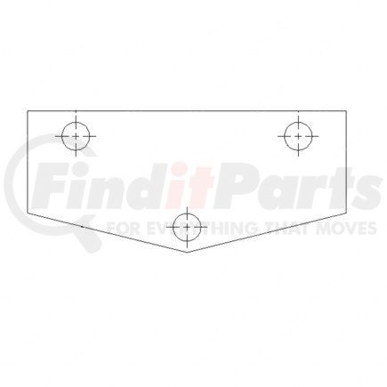 01-12120-000 by FREIGHTLINER - SPCR-RR ENG MT .19 THK