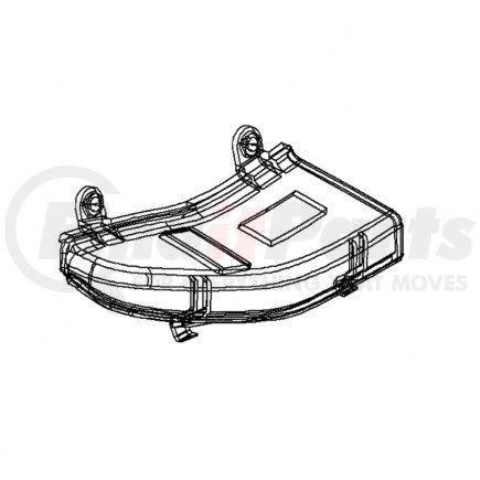 18-31670-003 by FREIGHTLINER - PANEL-GRY,RD001/2,SW,RH