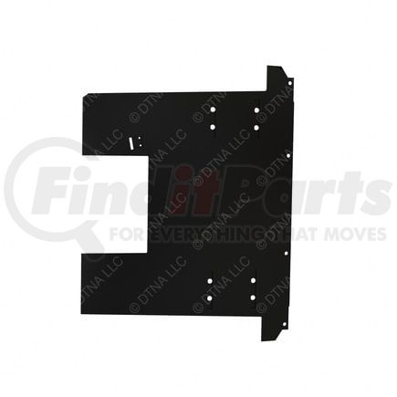 18-62801-001 by FREIGHTLINER - FLOORMAT,CAB,BLK,MIL