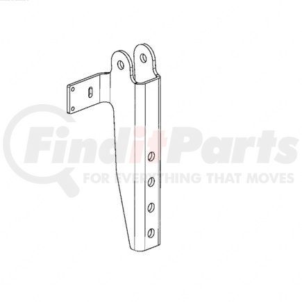 18-73349-000 by FREIGHTLINER - BRKT-TRACK ROD,CHASSIS,SLP,STD