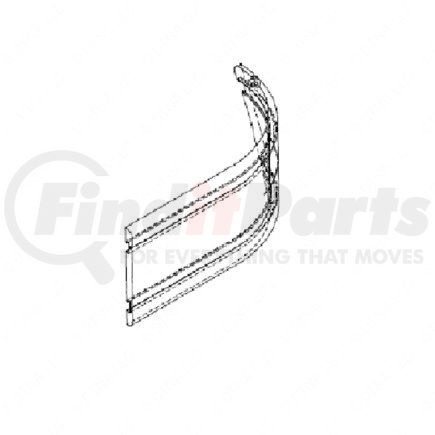 22-53888-000 by FREIGHTLINER - PANEL-VALANCE,DAY,REAR