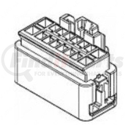 23-13144-028 by FREIGHTLINER - PLUG-16CAV,GTMXD,PAC15336219,B