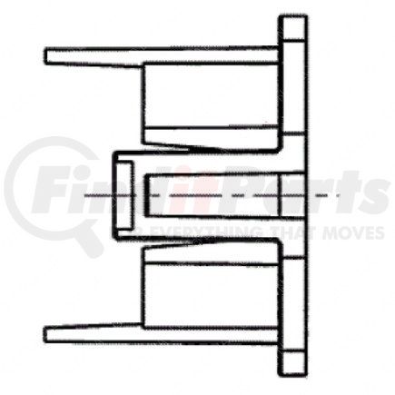 23-13154-020 by FREIGHTLINER - LOCK-TERM,8 CAV