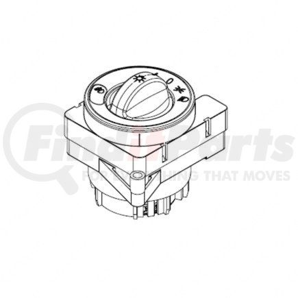 66-14951-002 by FREIGHTLINER - SW-ROTARY,HDLP,AUTO,BKLT