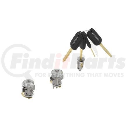 A22-77318-168 by FREIGHTLINER - FT1007 KEY LOCKSET,4 KEYS