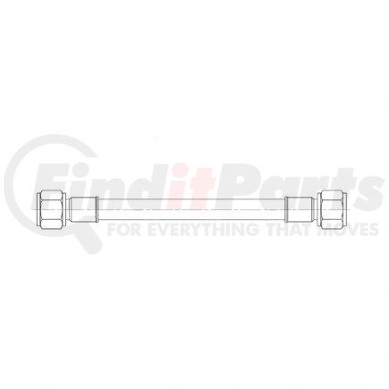 A23-12248-020 by FREIGHTLINER - HOSE AY WIRE BRAID