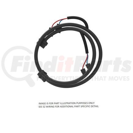 A66-00155-006 by FREIGHTLINER - HARNESS-LT UTIL,OL,FLR,4 LPS,4