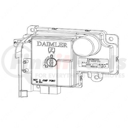 A66-01831-001 by FREIGHTLINER - MDL-BCA,NG BL NO/CNTR, P4