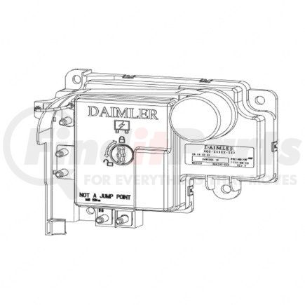 A66-01862-000 by FREIGHTLINER - MDL-BCA,XMC BL W/CNTR, P4