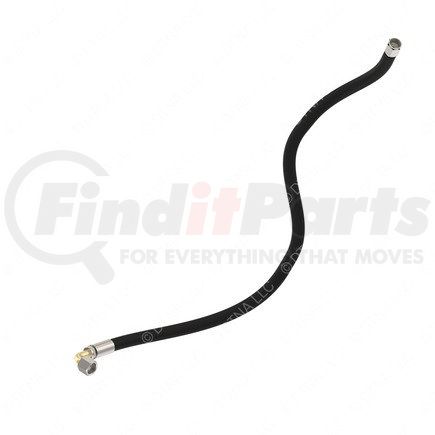 A23-12945-115 by FREIGHTLINER - HOSE-FLEX,W/B,90DEG TO STR,115