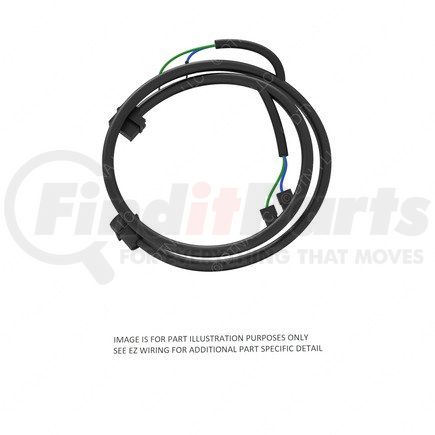 A66-03766-001 by FREIGHTLINER - HARNESS-CHAS,FWD,CAWS,RADR,125
