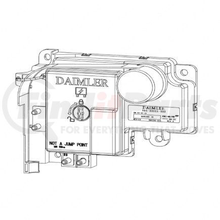 A66-01882-007 by FREIGHTLINER - MDL-BCA,HL 90/CB W/CNTR, P4